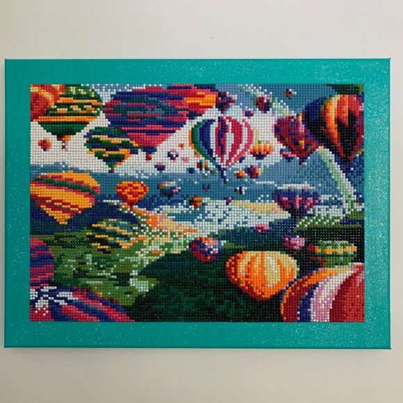 BALLOON RACE 12 x 16" Diamond Art - Picture 1 of 10